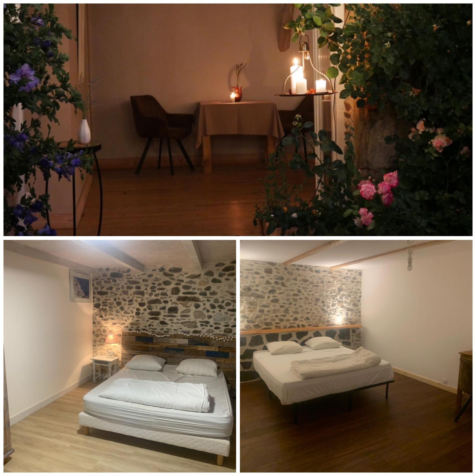 Les Jardins De Lumiere Bed & Breakfast Brusque Bagian luar foto