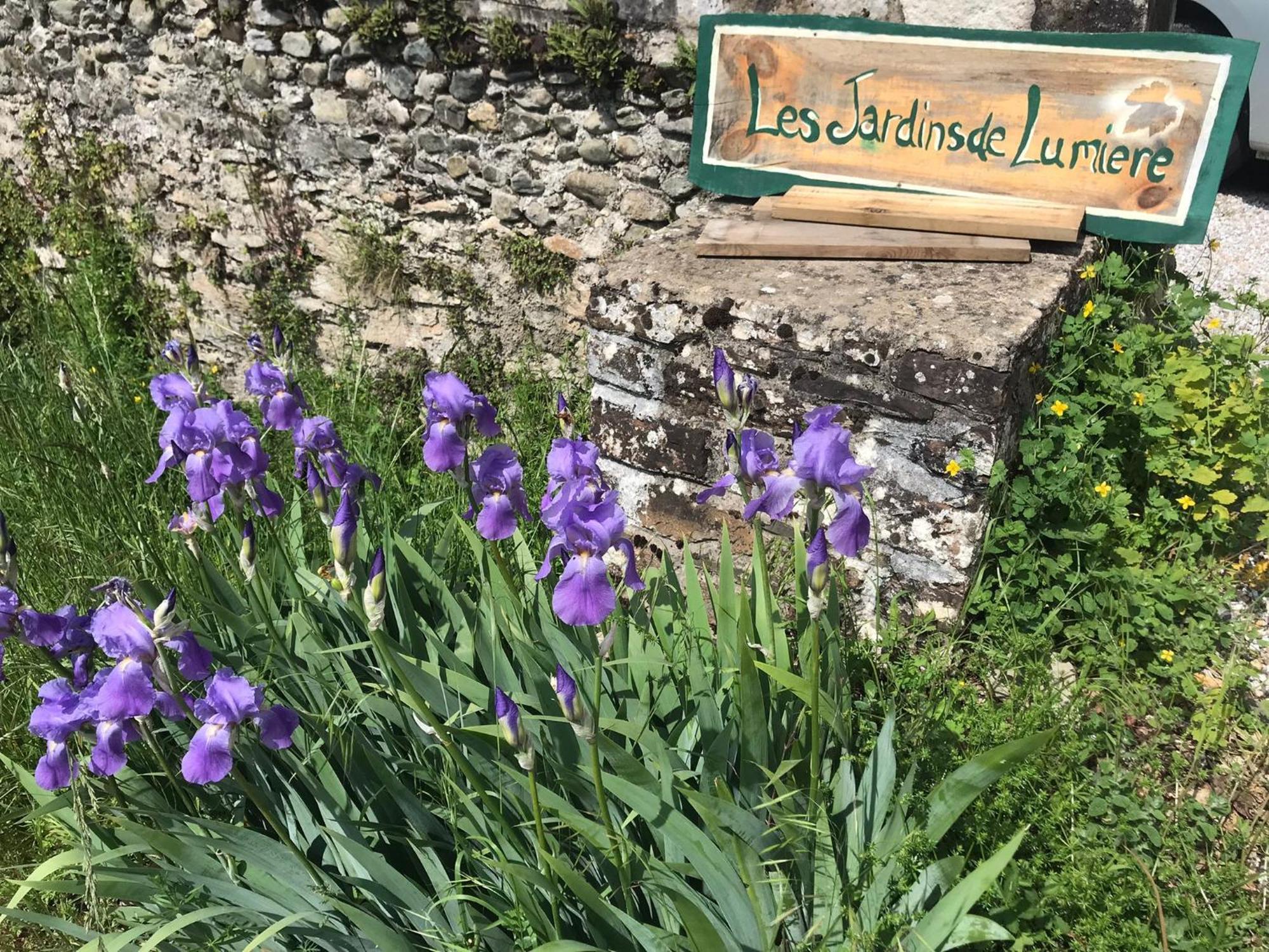 Les Jardins De Lumiere Bed & Breakfast Brusque Bagian luar foto